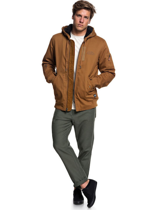 Hana Go Winter Jacket Waterproof Tabac Brown