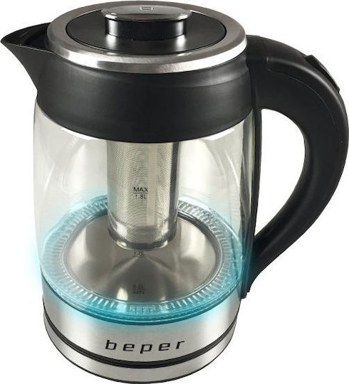 Beper ΒΒ.103 Fierbător 1.8lt 2200W Negru