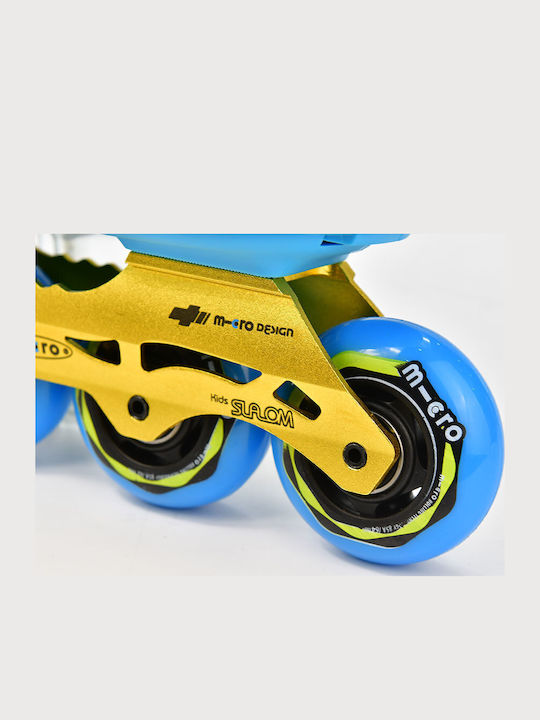 Micro S6 Kids Adjustable Inline Rollers Turquoise