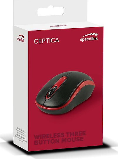 SpeedLink Ceptica Kabellos Maus Rot