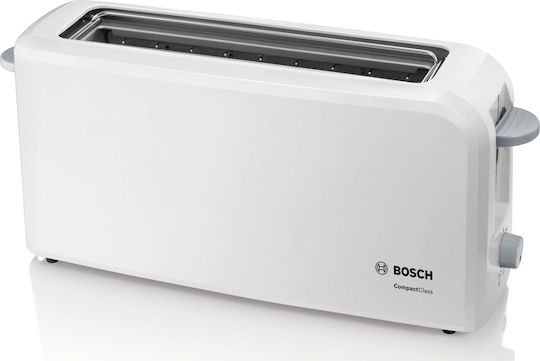 Bosch Prăjitor de pâine 2 sloturi 980W Alb