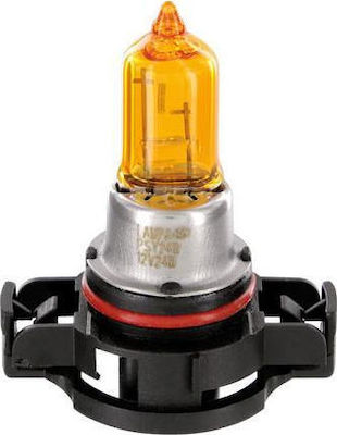 Lampa Лампи Автомобила Halogen Lamp Amber PSY24W Халогенни 3100К Топло бяло 12V 24W 1бр