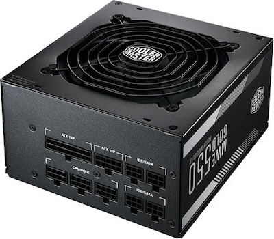 CoolerMaster MWE 550W Τροφοδοτικό Υπολογιστή Full Modular 80 Plus Gold