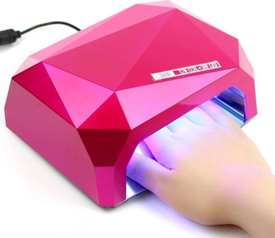 Quick CCFL W-24 Nail Polish Curing Lamp LED 36W Pink