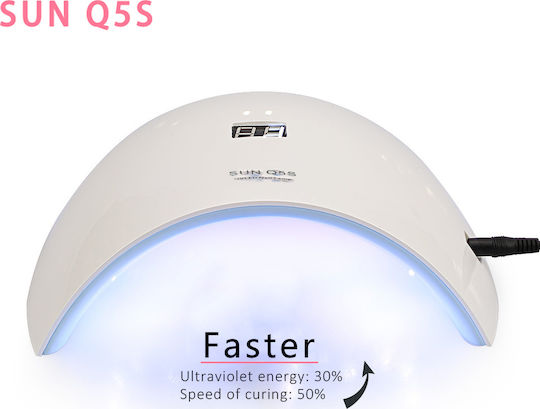 Sun Q5S Φουρνάκι Νυχιών UV / LED 24W Χρυσό