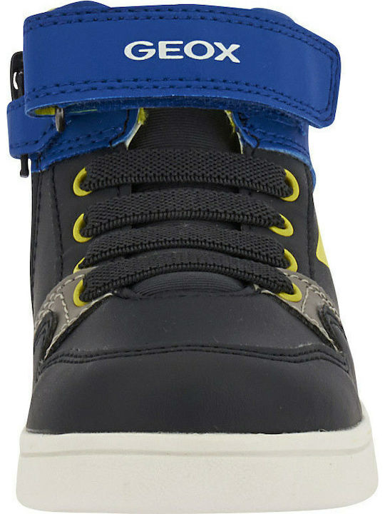 Geox Kids Sneakers High Anatomic Black