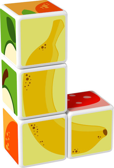 Geomag Aktivitätswürfel Magicube Fruit für 18++ Monate
