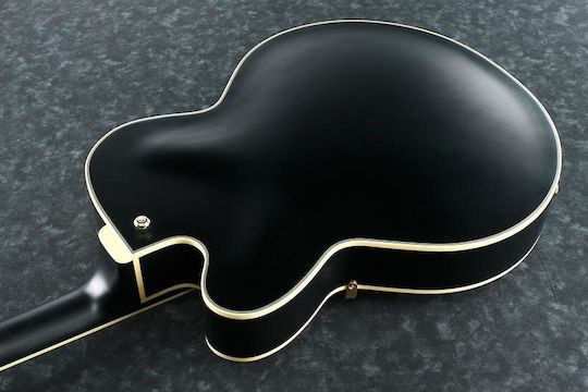 Ibanez AF75G Електрическа Китара ES с SS Конфигурация на Пикапите Black Flat