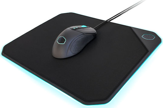 CoolerMaster Masteraccessory Mp860 Gaming Mouse Pad Medium (360mm) με RGB Φωτισμό Μαύρο MPA-MP860-OSA-N1