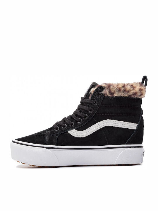 SK8-Hi Platform M Дамски Маратонки Черен