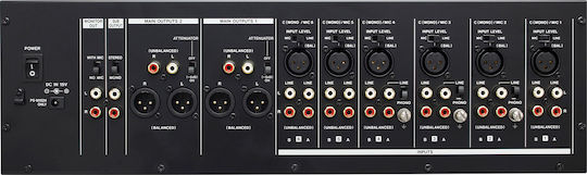 Tascam MZ-372 Combiner Analogic 6.0 Canale / 6 Intrări XLR