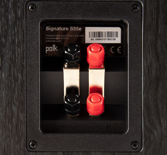 Polk Audio Signature S55e Двойка Hi-Fi Говорители Подов 200W 2 Брой шофьори Ш29.72xД31.75xВ105.41см. Черен