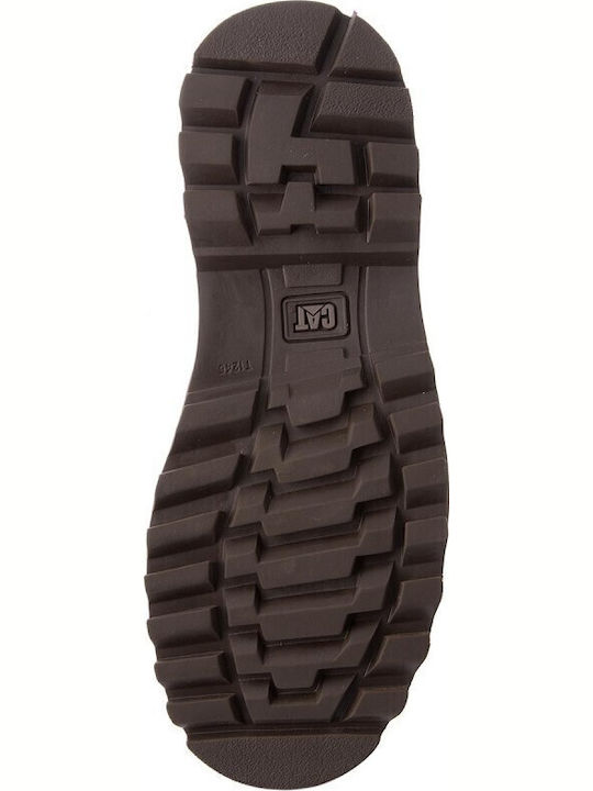 Deplete Waterproof Leather Tabac Brown Boots Waterproof