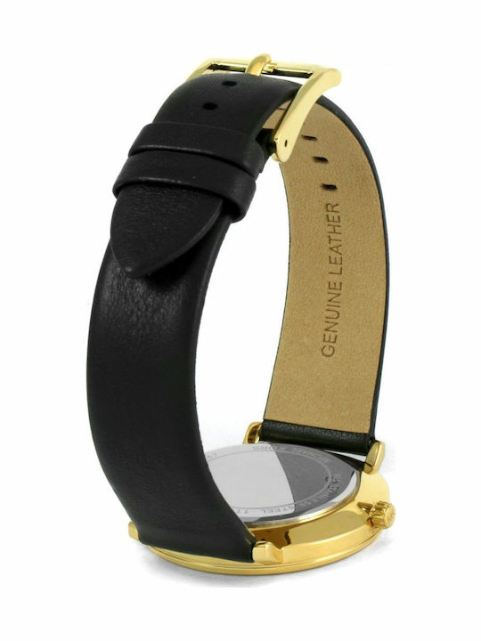 Michael Kors Pyper Γυναικείο Ρολόι 38mm Μπαταρίας με Μαύρο Δερμάτινο Λουράκι