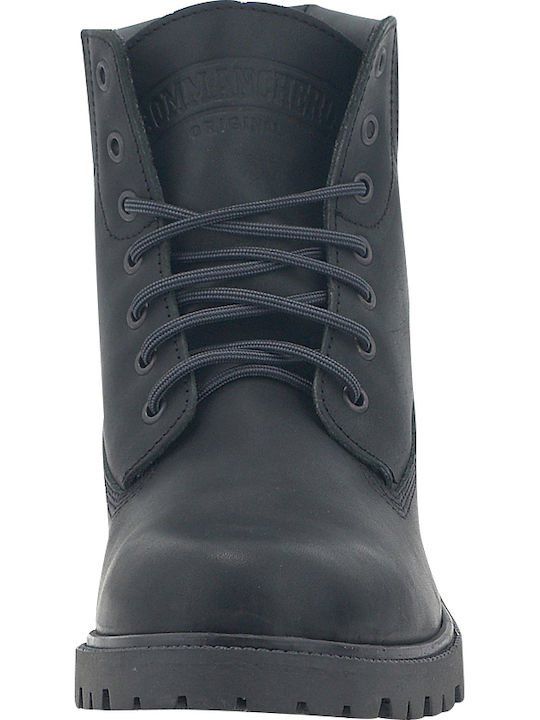 Leather Black Boots