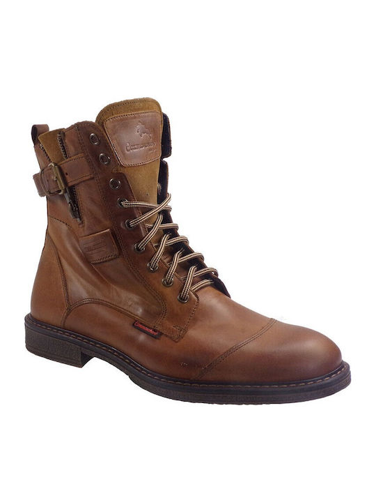 Leather Tabac Brown Boots