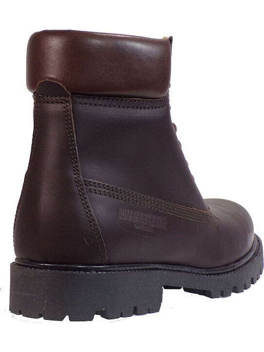 Leder Braun Stiefel