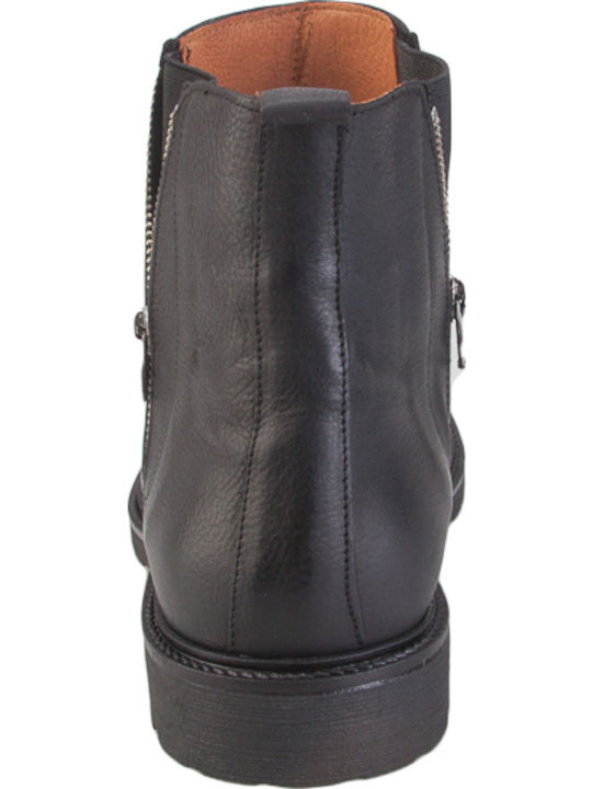 Damiani 972 Schwarz Herrenstiefel