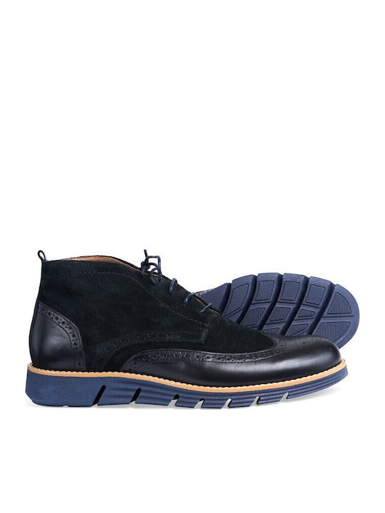 573 Suede Μαύρα Ανδρικά Μποτάκια