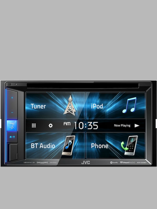 JVC Автомобилна Аудио Система 2DIN (Блутут/USB) с Тъчскрийн 6.2"