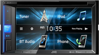 In-Dash JVC KW-V350BT 6.2 タッチスクリーンダブルDIN Bluetooth