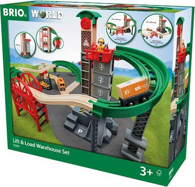 Brio Toys Lift & Load Warehouse Set Rennstrecke 33887