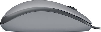 Logitech M110 Silent Wired Mouse Gray