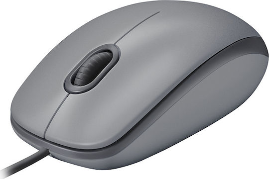 Logitech M110 Silent С кабел Мишка Сив
