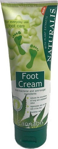 Naturalis Cannabis Feet Cream Cream Regeneration Feet 125ml