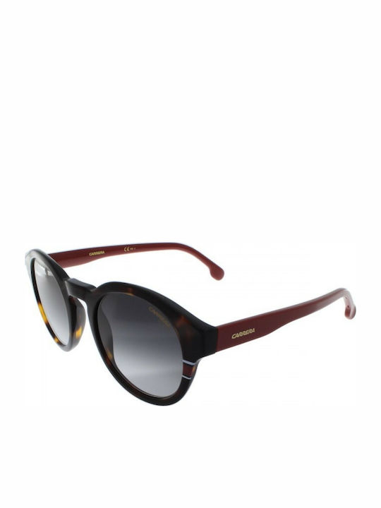 Carrera Men's Sunglasses with Brown Tartaruga Plastic Frame and Gray Gradient Lens 165/S 063/9O