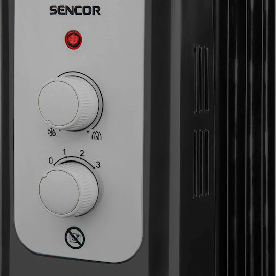 Sencor Маслен радиатор с 9 ребра 2000W