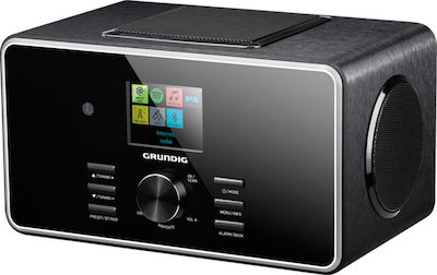 Grundig DTR 6000 Επιτραπέζιο Ραδιόφωνο Ρεύματος DAB+ με Bluetooth και USB Μαύρο