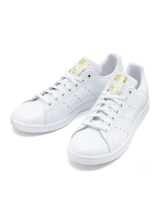 Stan Smith White Gold Damen Sneakers Cloud White / Gold Metallic