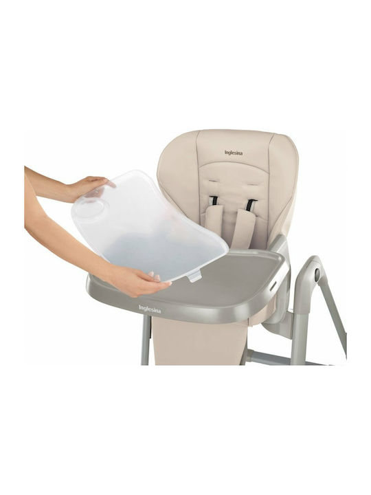 Inglesina My Time Foldable Baby Highchair with Adjustable Height Beige