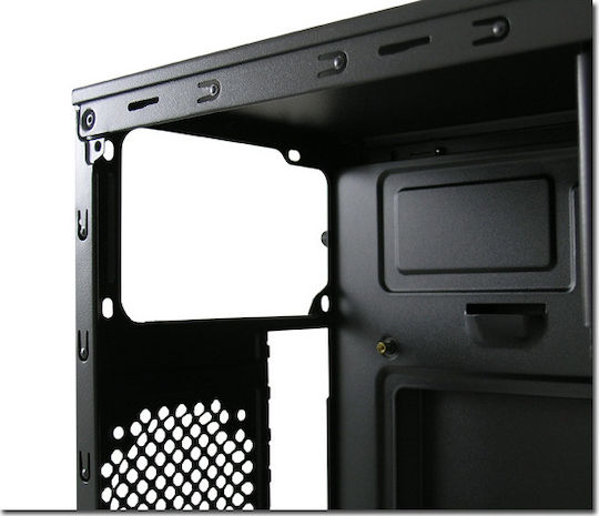 LC-Power 2014MB Micro Tower Κουτί Υπολογιστή Μαύρο