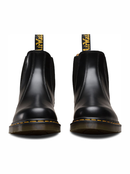 2976 Smooth Piele Negru Ghete Chelsea