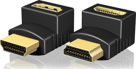 Icy Box IB-CB009-1 Convertor HDMI masculin în HDMI feminin 1buc