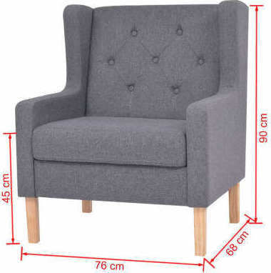 Gri 76x68x90cm