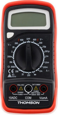 Thomson Digital Multimeter with Measurement AC / DC / Temperature 150510