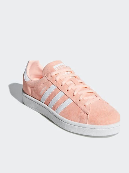 adidas Campus Маратонки Clear Orange / Cloud White / Crystal White