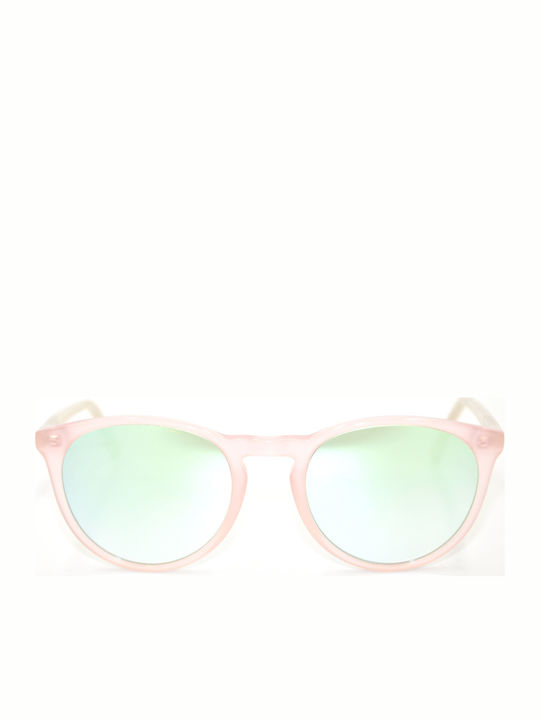 Ibiza Republic Women's Sunglasses with Pink Plastic Frame and Multicolour Gradient Lens IR026 C12