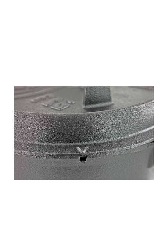 Petromax Dutch Oven Round Cast Iron 36.5x36.5cm 1pcs