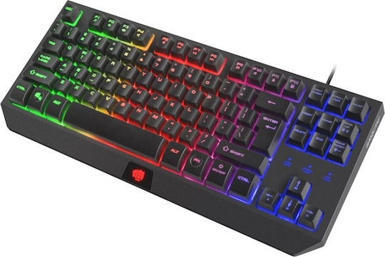 Fury Hurricane Tkl Rainbow Gaming Keyboard with RGB Lighting English US
