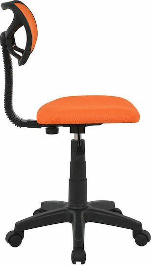 Desk Chair Akhila Orange 40.5x50.5x91.5cm