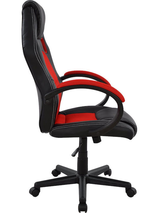 HomeMarkt HM1041.01 Scaun Gaming Din piele ecologică Roșie