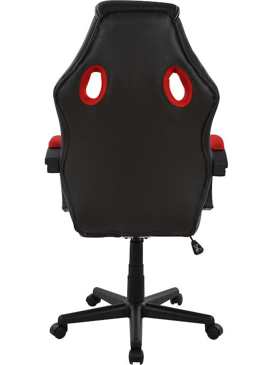 HomeMarkt HM1041.01 Scaun Gaming Din piele ecologică Roșie