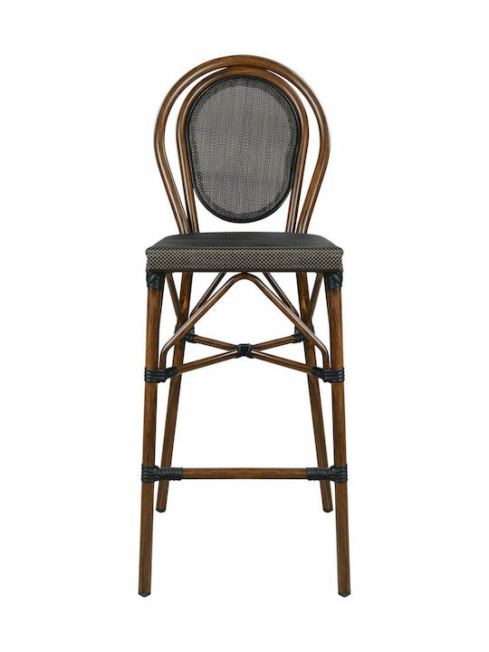 Gartenhocker aus Aluminium Gideon Braune 47x61x115cm Gartenhocker aus Aluminium Gideon Braune 47x61x115cm