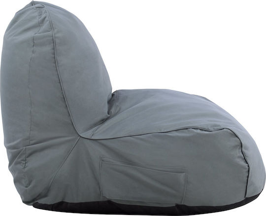Waterproof Bean Bag Chair Poof Cloud Gray 81x78x73cm