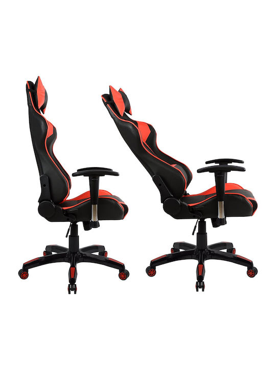 HomeMarkt HM1056.01 Gaming Chair with Adjustable Arms Red
