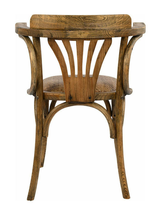 Antique Председки Кафене Кафяв 1бр 58.5x49.5x77бр